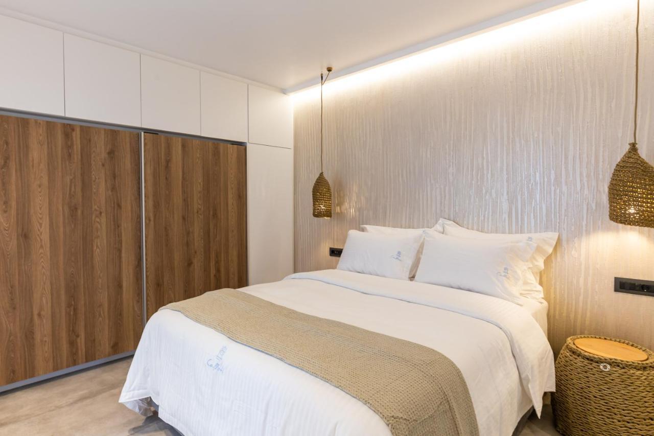 Callisti Mykonos Town With Pool View And Calypso Upper Floor With Sea View Exterior foto