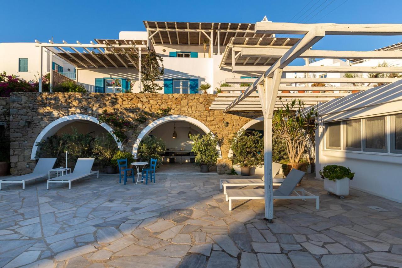 Callisti Mykonos Town With Pool View And Calypso Upper Floor With Sea View Exterior foto